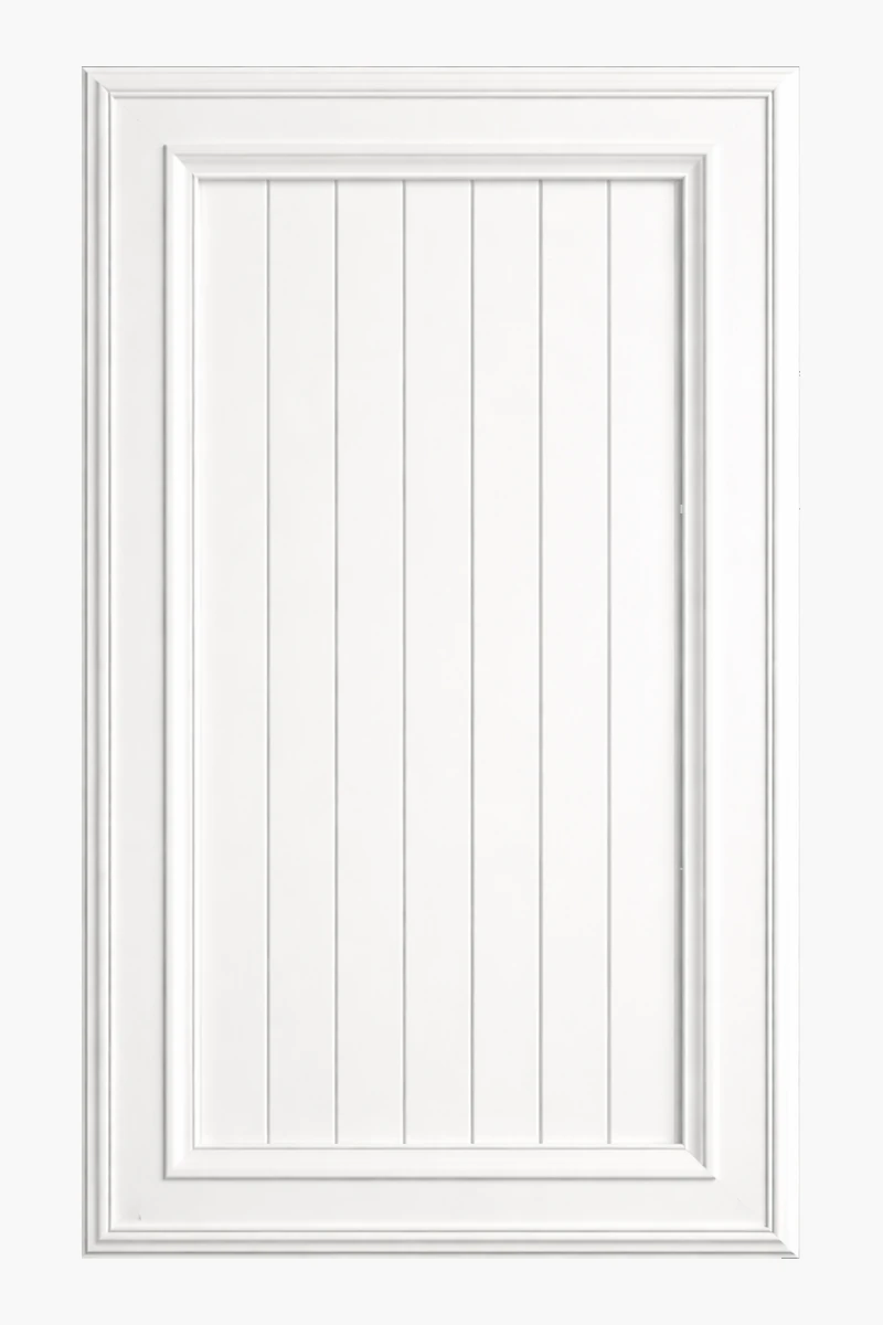 Beadboard Shaker custom HDF cabinet door