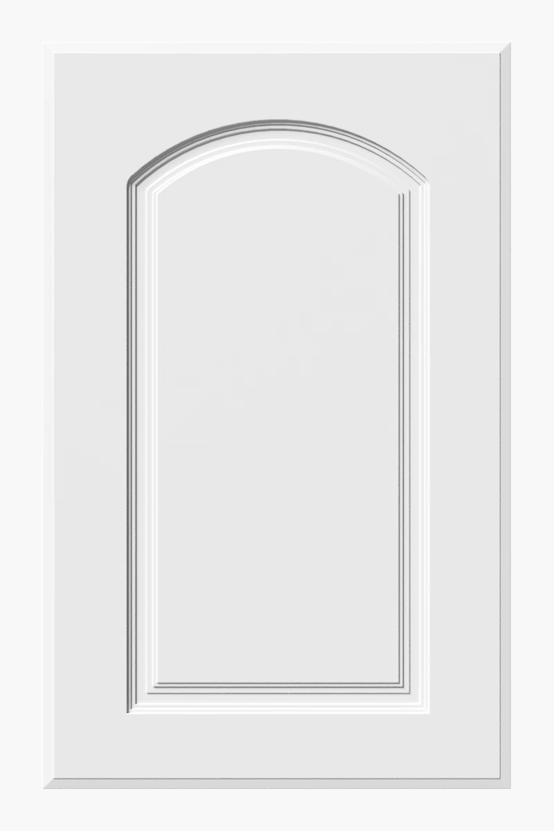 Rounded Arch Panel custom HDF cabinet door