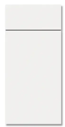 White flat slab cabinet door with matching drawer front